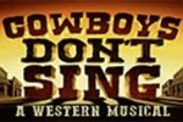 cowboys dont sing a western musical logo 31726