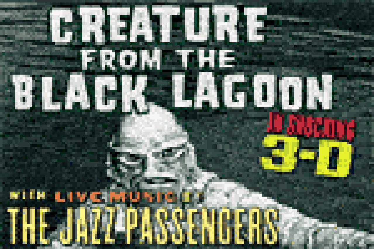 creature from the black lagoon in 3d logo 3393