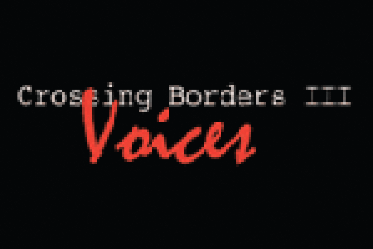 crossing borders iii voices logo 26175
