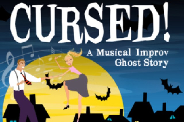 cursed a musical improv ghost story logo 42802
