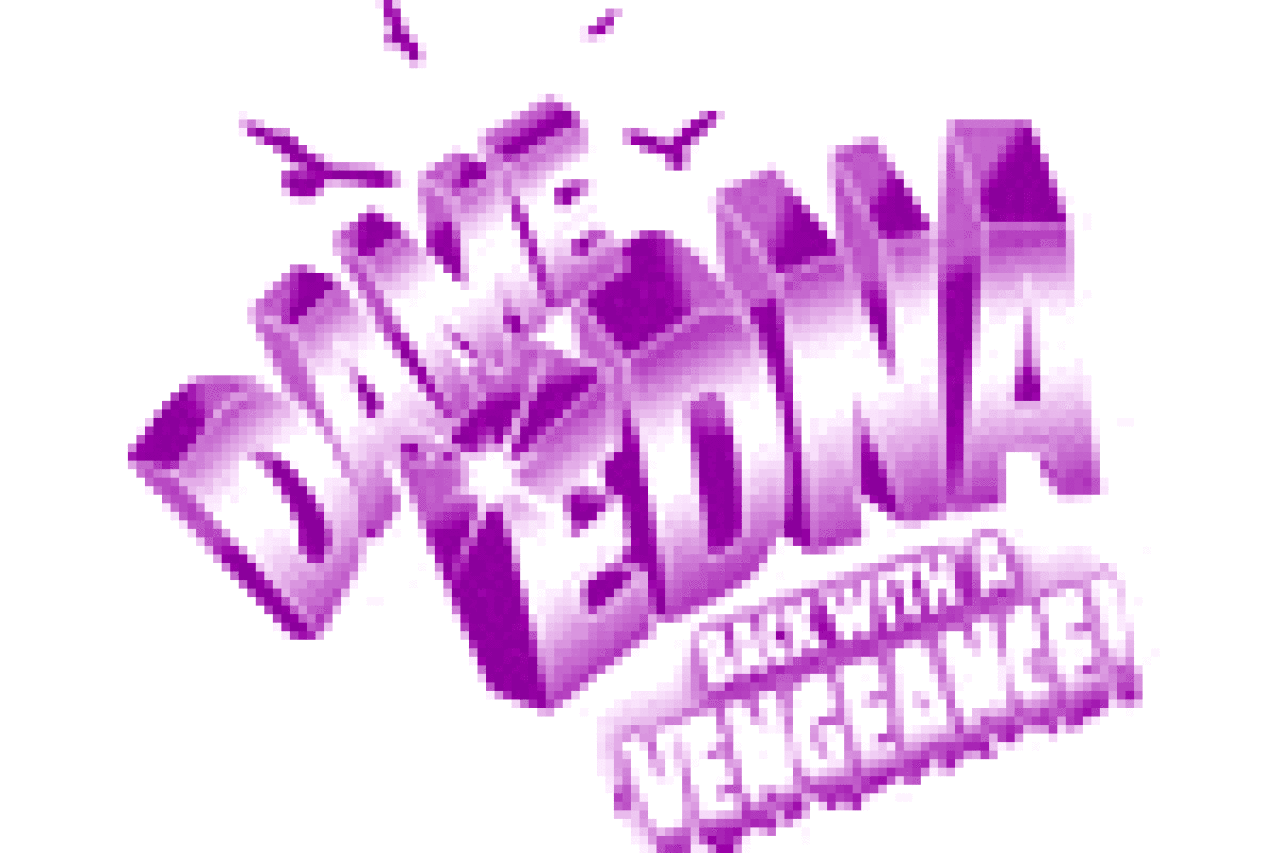 dame edna back with a vengeance logo 3131