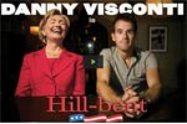 danny visconti is hillbent my night with hillary clinton logo 9547