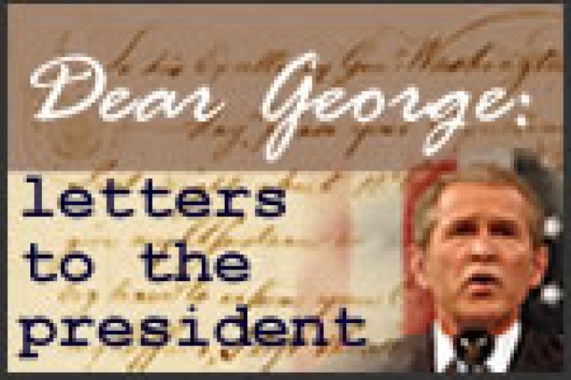 dear george letters to the president logo 3400