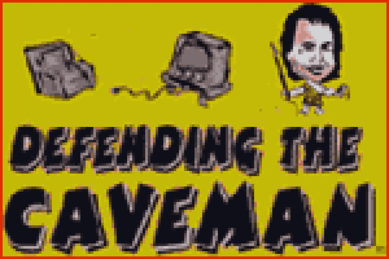 defending the caveman logo 25219