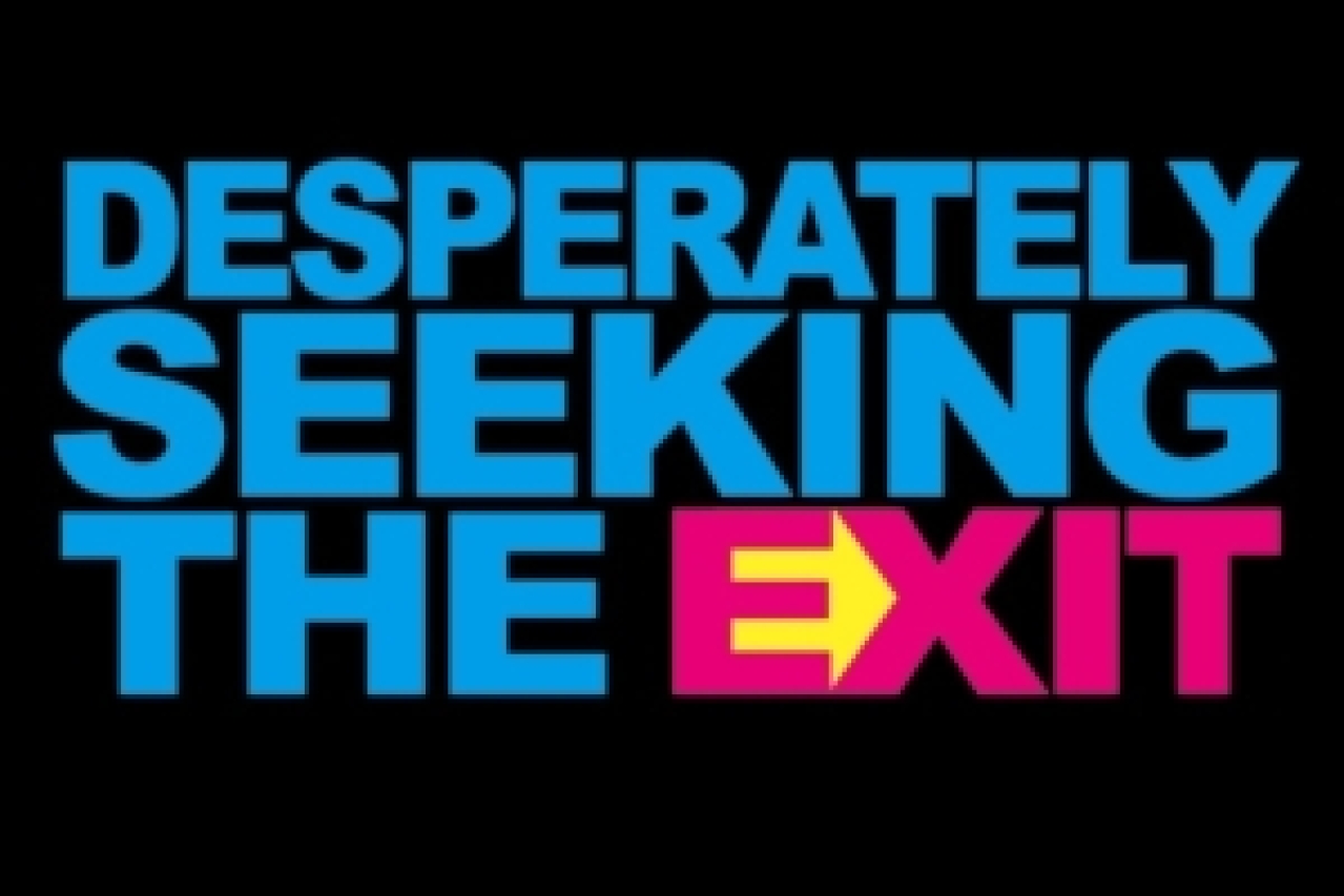 desperately seeking the exit logo 36823