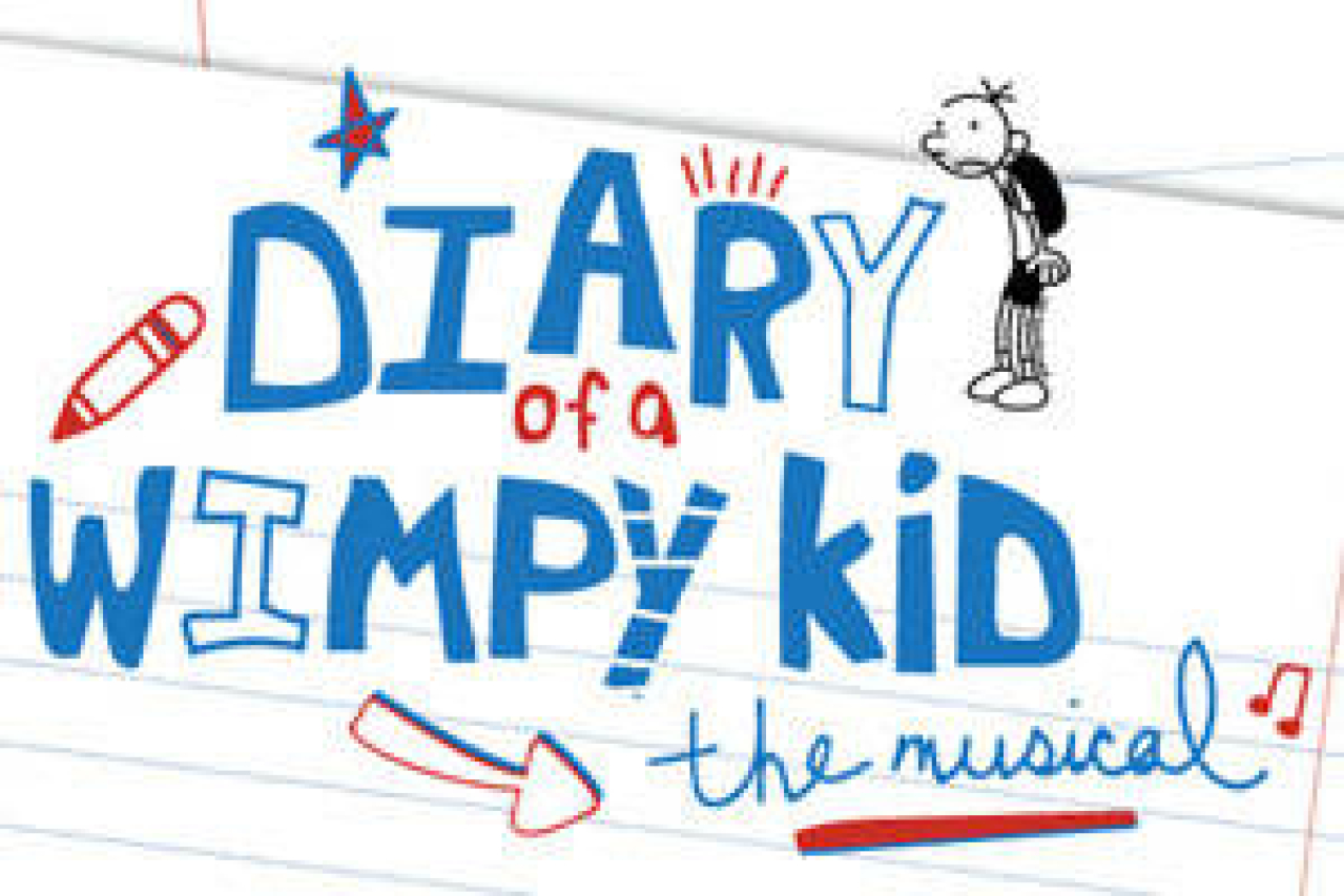 diary of a wimpy kid the musical logo 50254