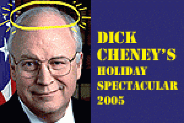 dick cheneys holiday spectacular 2005 logo 28584