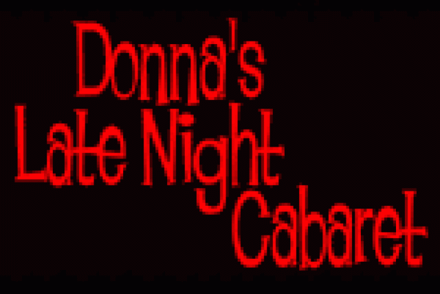 donnas late night cabaret logo 28305