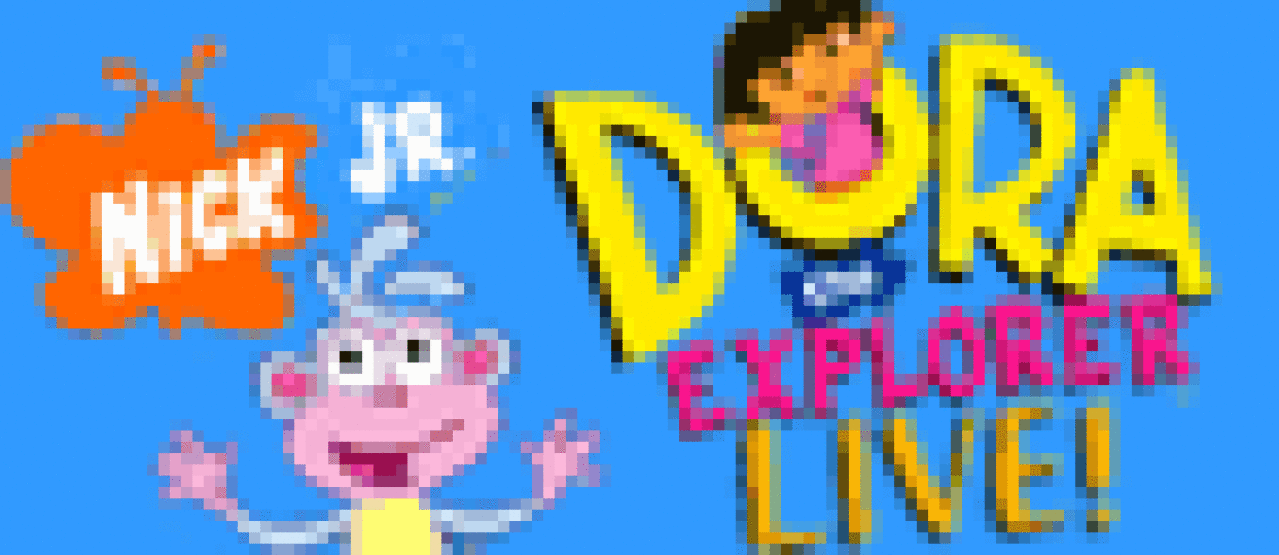 dora the explorer live logo 2143