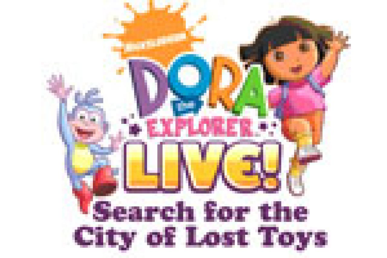 dora the explorer live search for the city of lost toys logo 21067