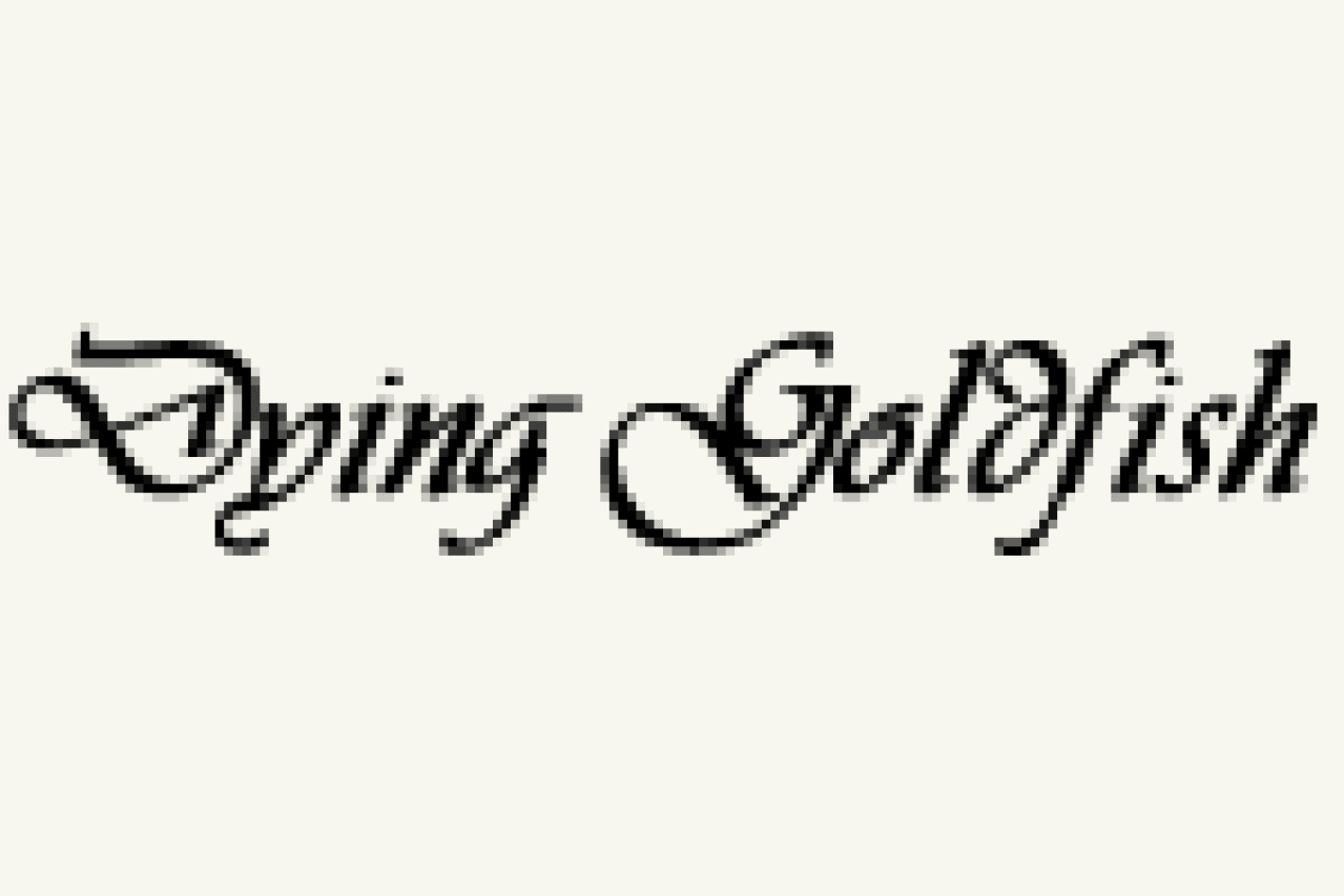 dying goldfish logo 29746