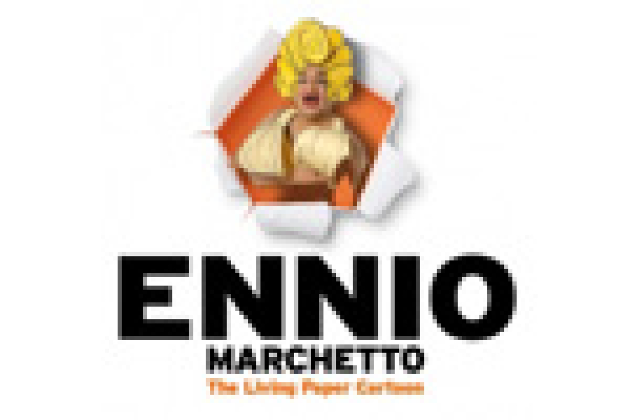 ennio the living paper cartoon logo 14737