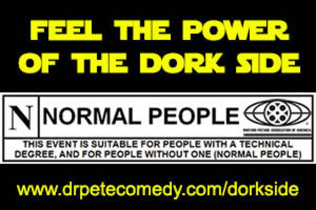 feel the power of the dork side logo 32906