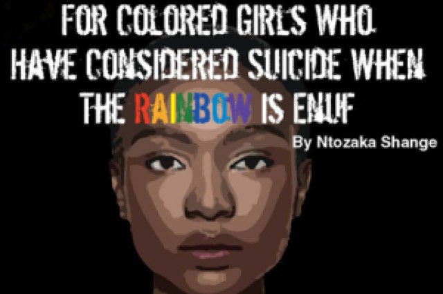 for colored girls who have considered suicide when the rainbow is enuf logo 32948