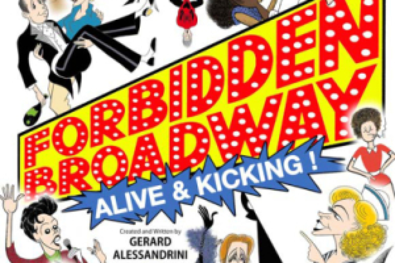 forbidden broadway alive and kicking logo 34762