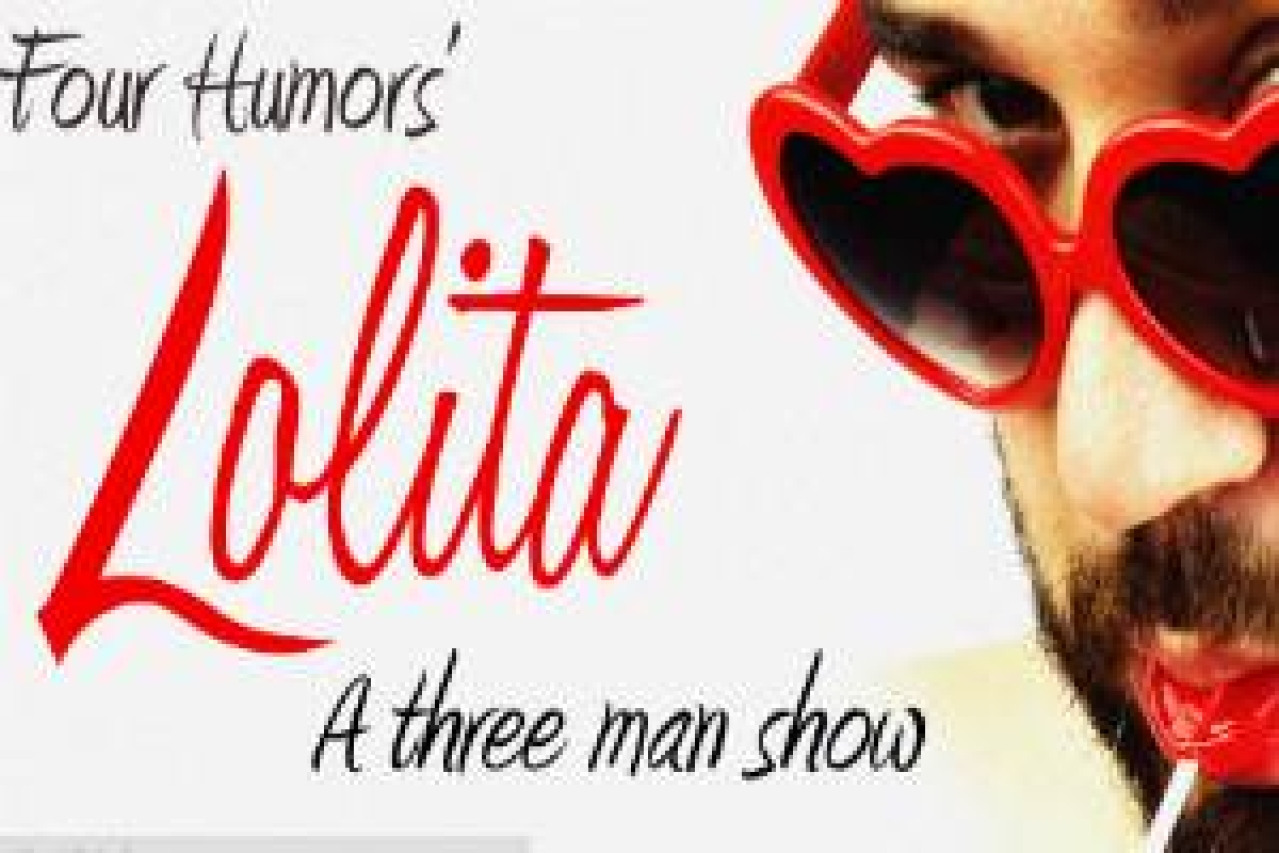 four humors lolita a three man show logo 50559