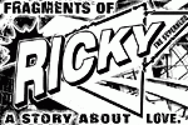 fragments of ricky the superhero a story about love logo 2752