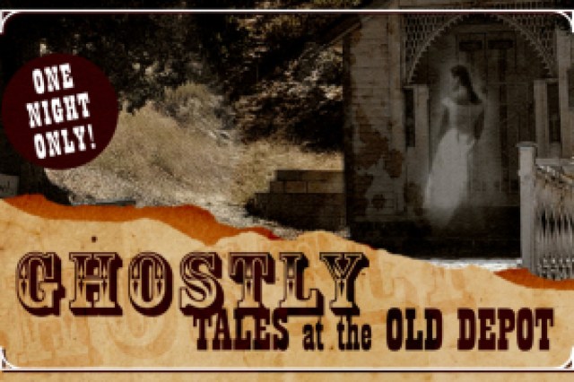 ghostly tales at the old depot logo 88336