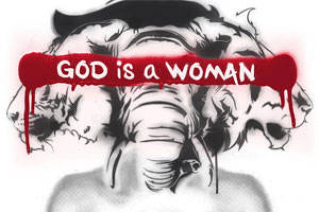 god is a woman logo 50052