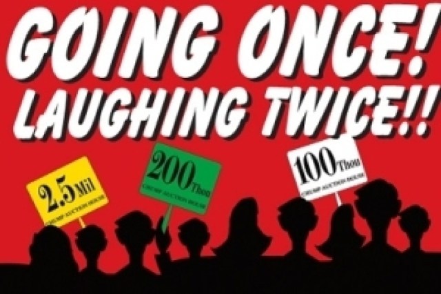 going once laughing twice logo 46202