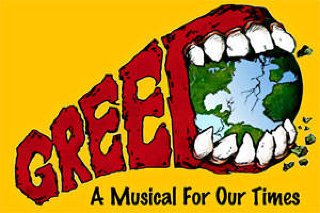 greed a musical for our times logo 36706
