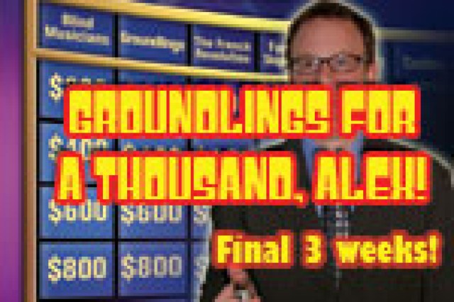 groundlings for a thousand alex logo 26666
