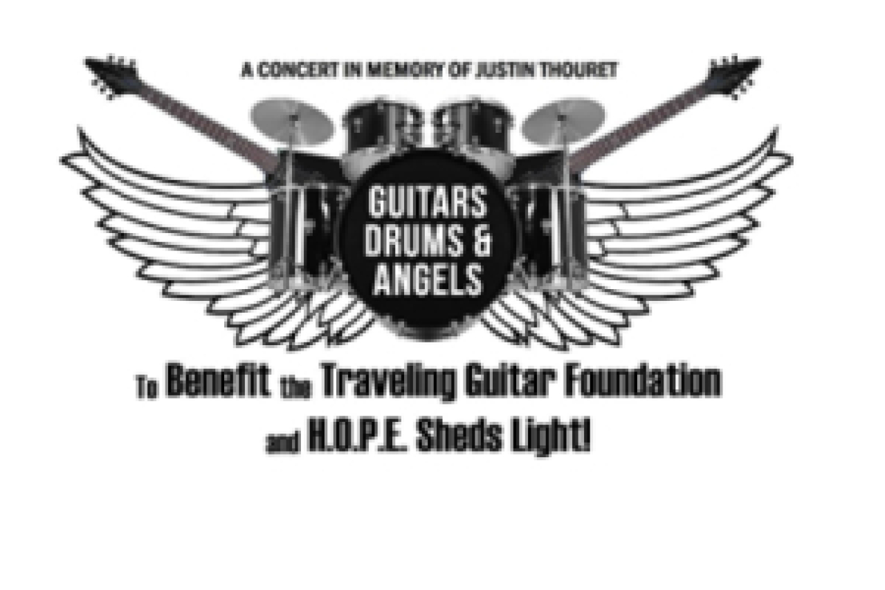 guitars drums and angels a concert in memory of justin thouret logo 55632 1