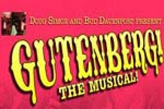 gutenberg the musical nymf logo 29088
