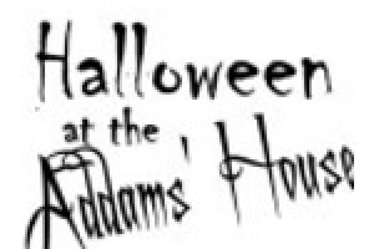 halloween at the addams house logo 7229