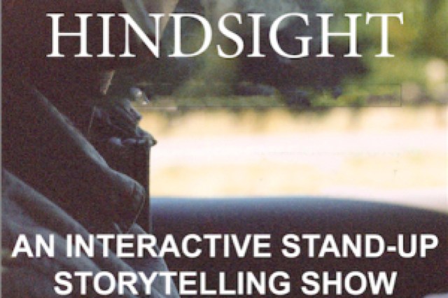 hindsight an interactive standup storytelling show logo 59697