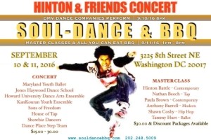 Hinton and Friends Dance Concert – Soul-Dance & BBQ