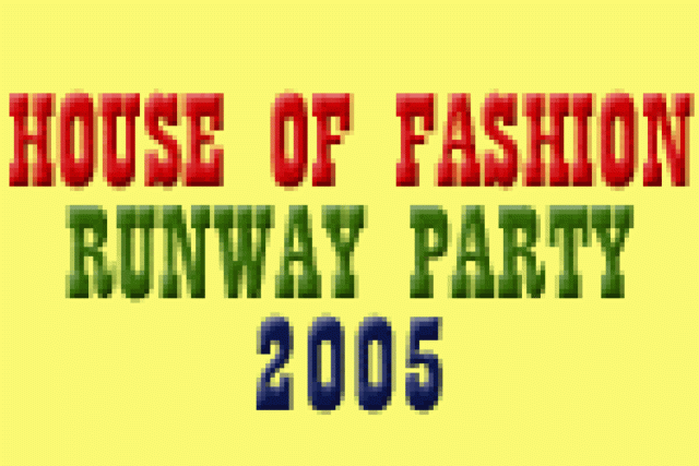 house of fashion runway party 2005 logo 28995