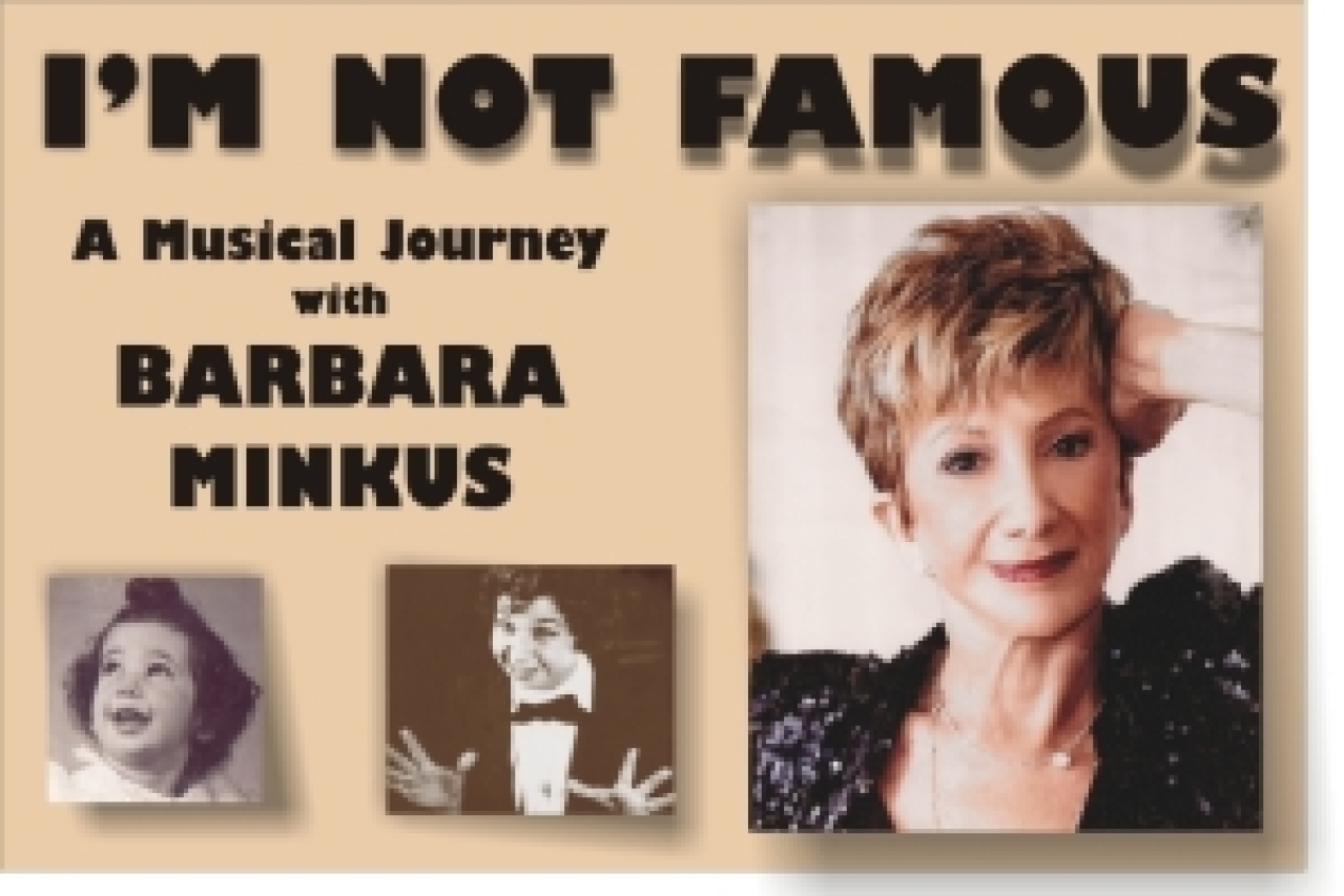 im not famous a musical journey with barbara minkus logo Broadway shows and tickets