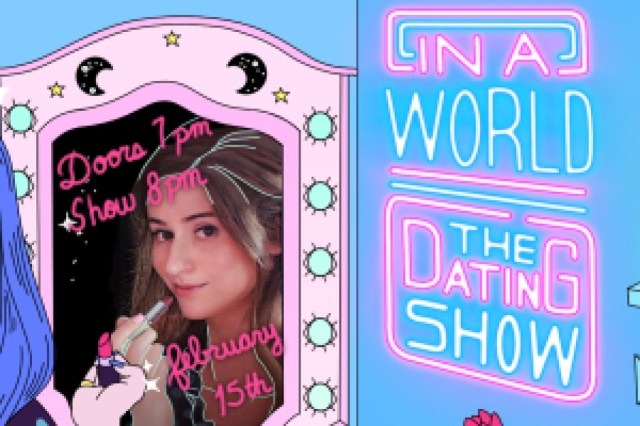 in a world the dating show logo 91212