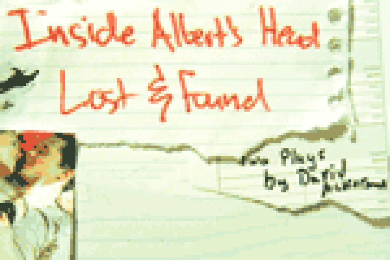 inside alberts head lost and found logo 23885