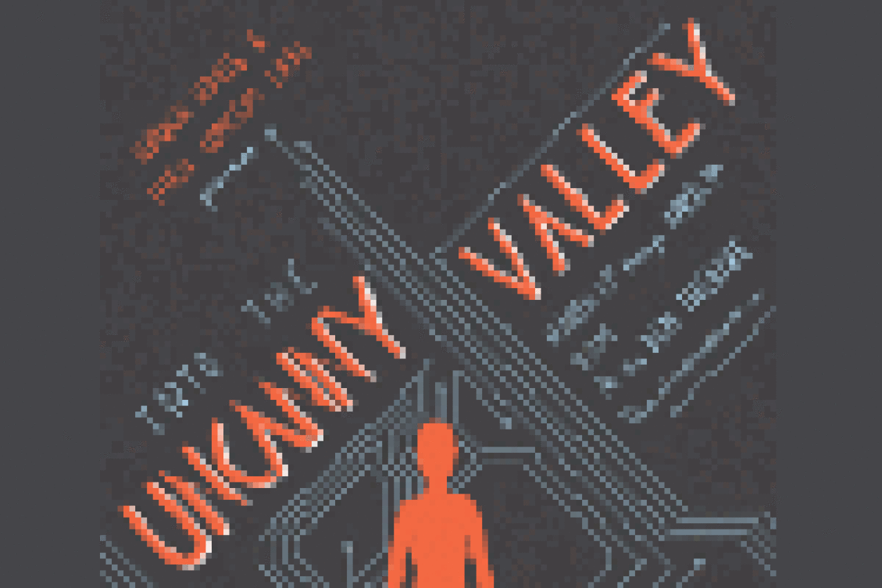 into the uncanny valley logo 4366