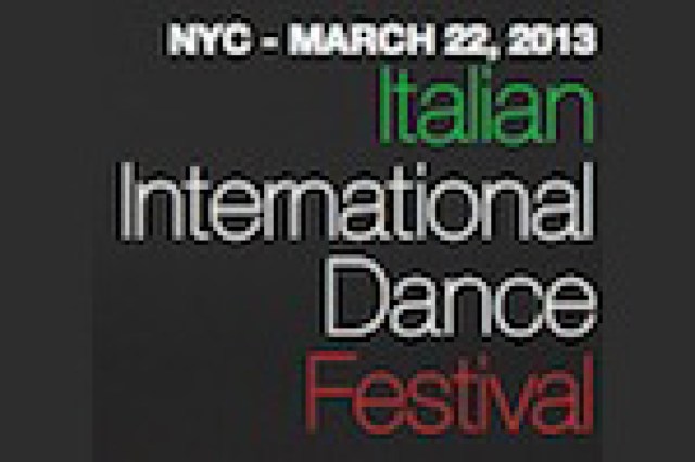 italian international dance festival logo 4440