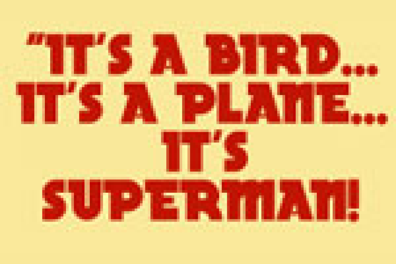 its a bird its a plane its superman logo 26297