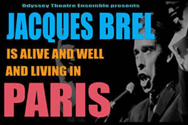 jacques brel is alive and well and living in paris logo 67709