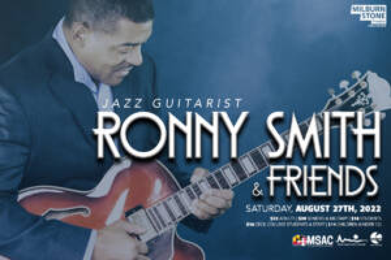 jazz guitarist ronny smith friends logo 97013 2