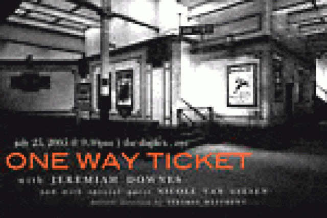 jeremiah downes one way ticket logo 29322