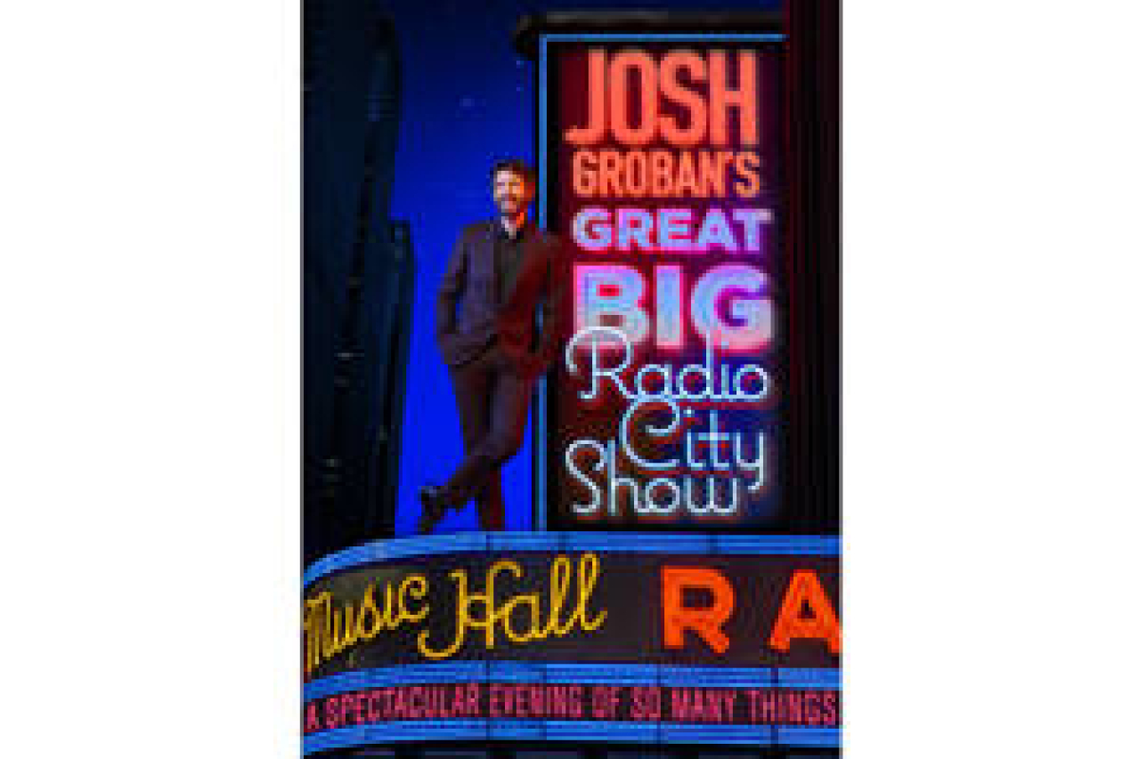 josh grobans great big radio city show logo 88286