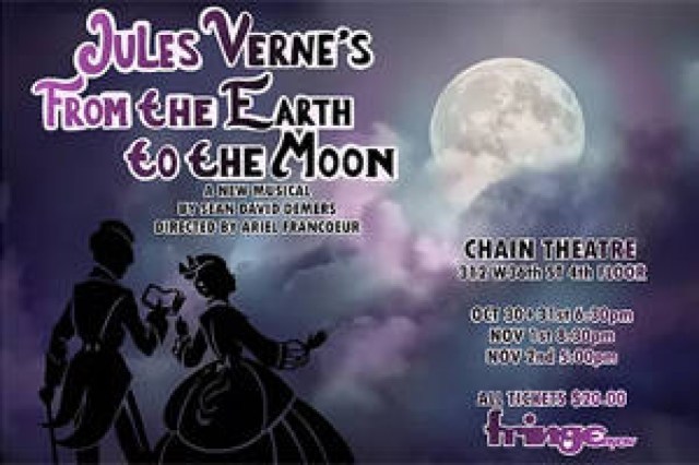 jules vernes from the earth to the moon logo 88834