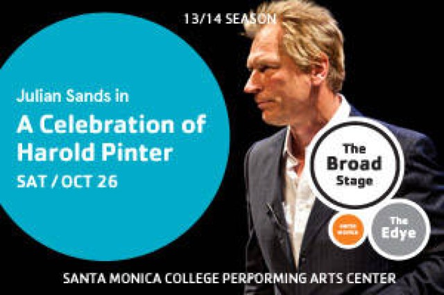 julian sands in a celebration of harold pinter logo 33754