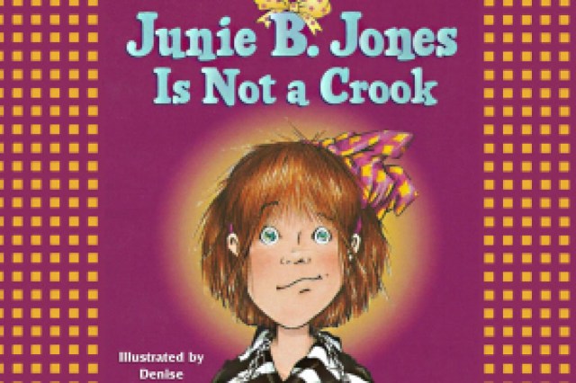 junie b jones is not a crook logo 58561