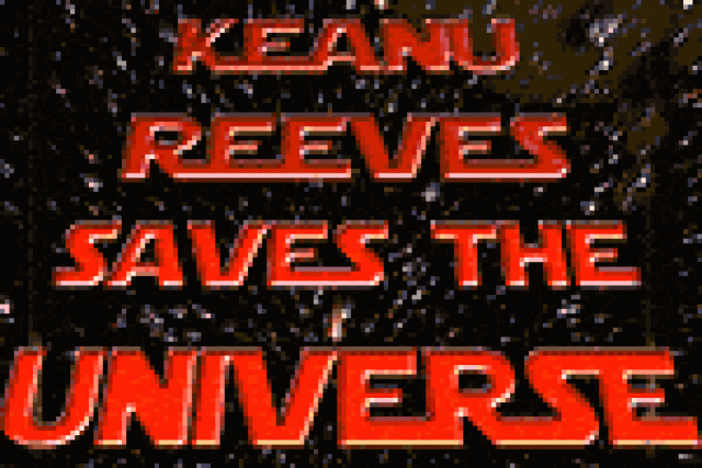 keanu reeves saves the universe logo 2677
