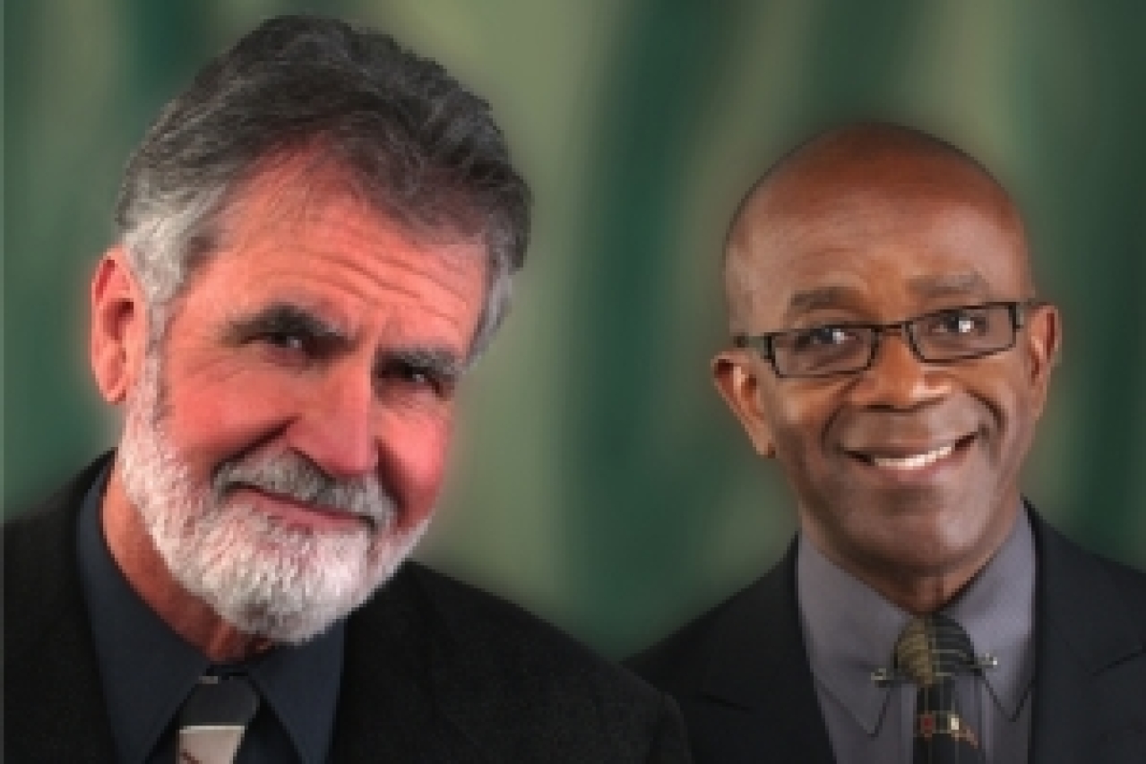 kenny washington with michael oneill logo Broadway shows and tickets