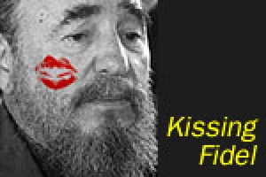 Kissing Fidel