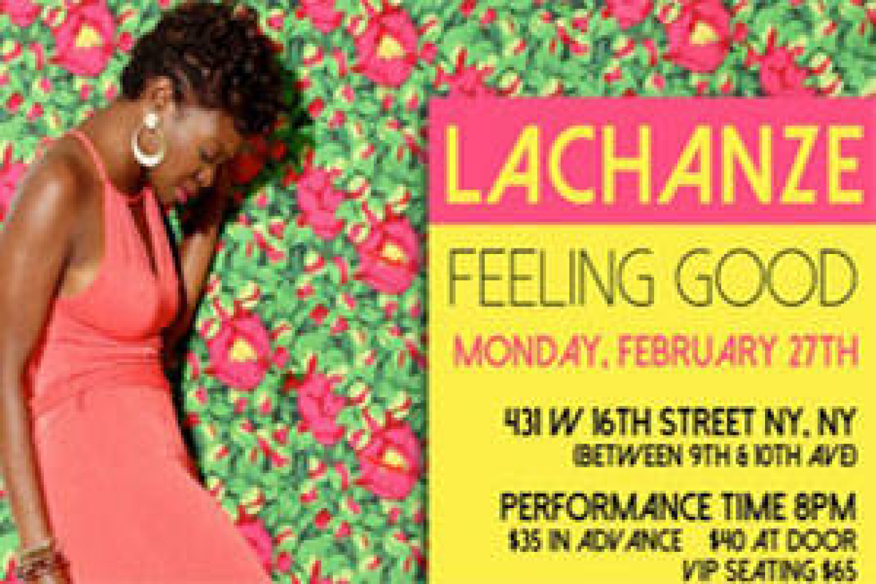 lachanze feeling good logo Broadway shows and tickets