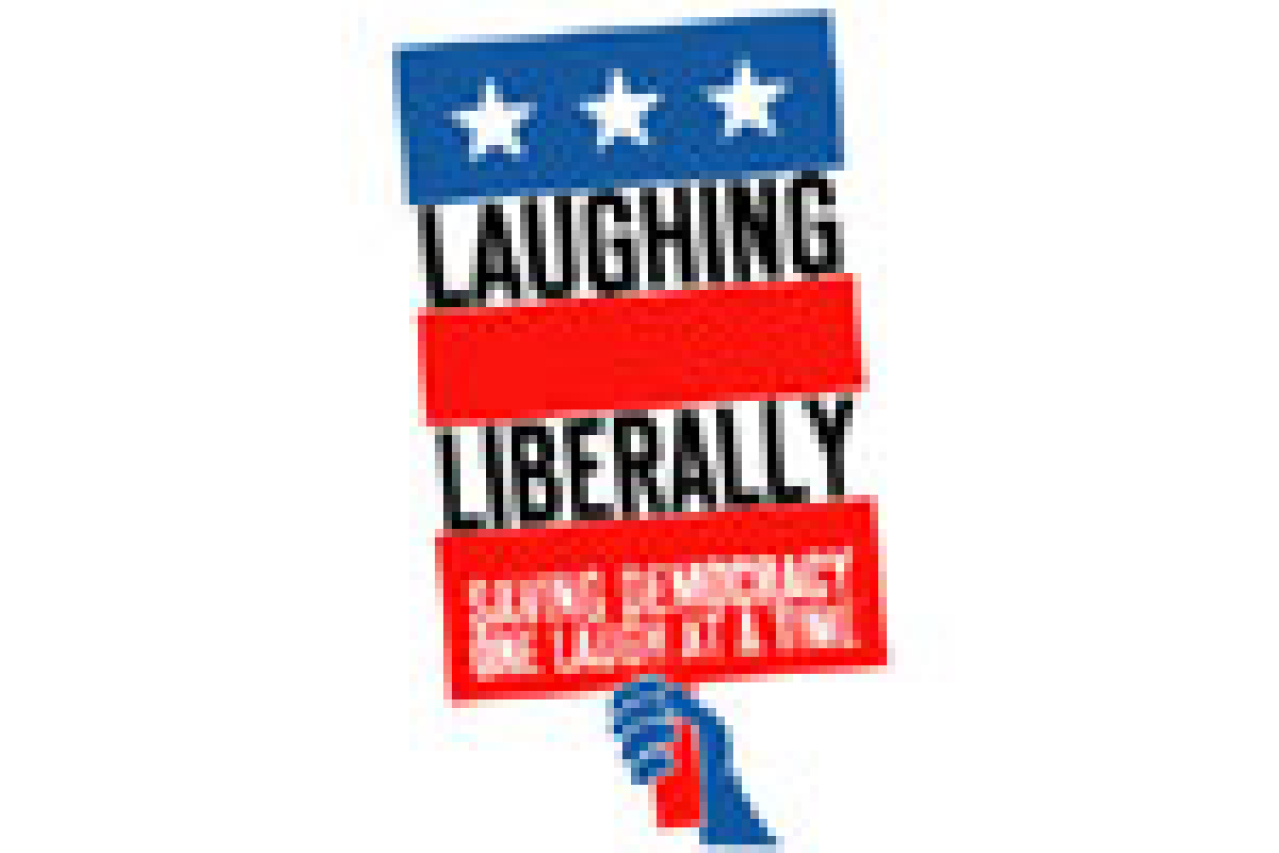 laughing liberally an evening of leftleaning political humor logo 27960